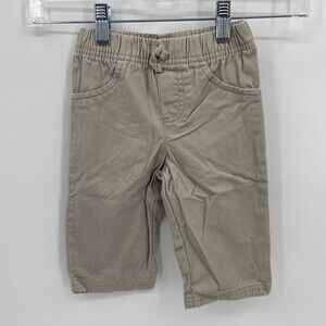 Little Wonders Cotton Elastic Drawcord Waist Pull-On Shorts Brown Size 12M NWOT